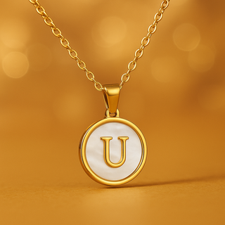Collier Initial Lettre