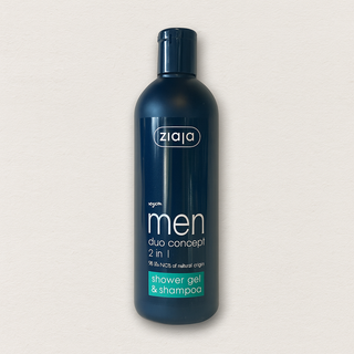 Shampoing et gel douche 2 en 1 homme