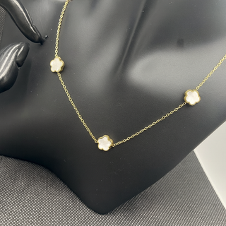 Parure Celeste bijoux noir et blanc