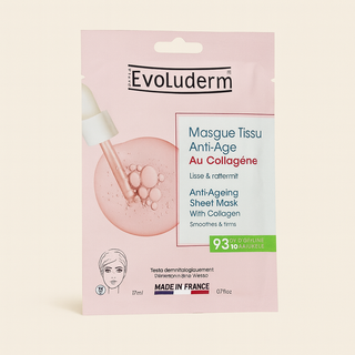 Masque tissu anti-âge collagène