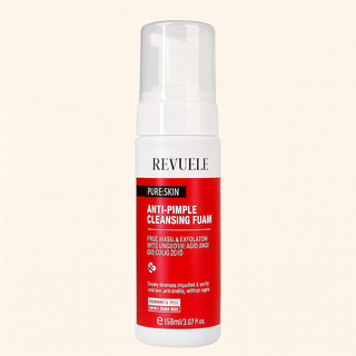 Mousse purifiante acné