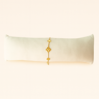 Bracelet Golden Clover