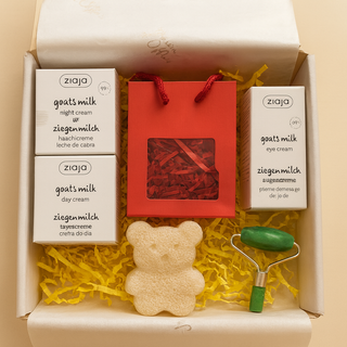 Coffret Douceur Caprine – Rituel Visage Lait de Chèvre