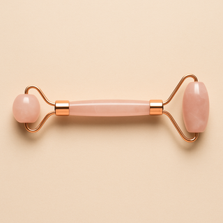 Rouleau de Massage Quartz Rose