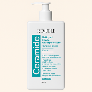 Nettoyant visage peau acneique